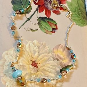 Beautiful Artisan Beaded necklace